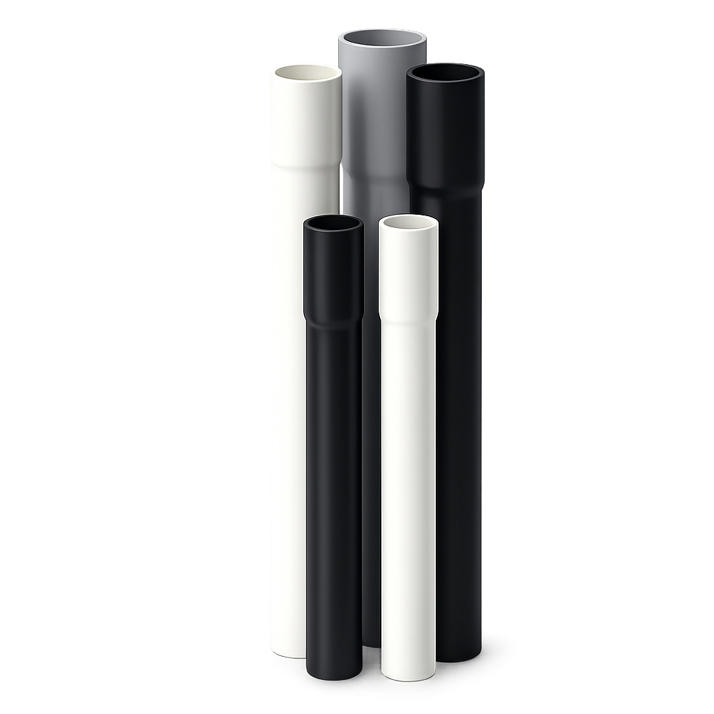 PVC Conduit Pipe — Black