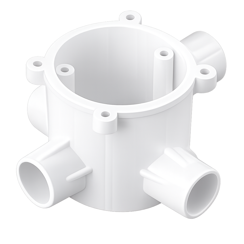 Deep Junction Box 4 Way